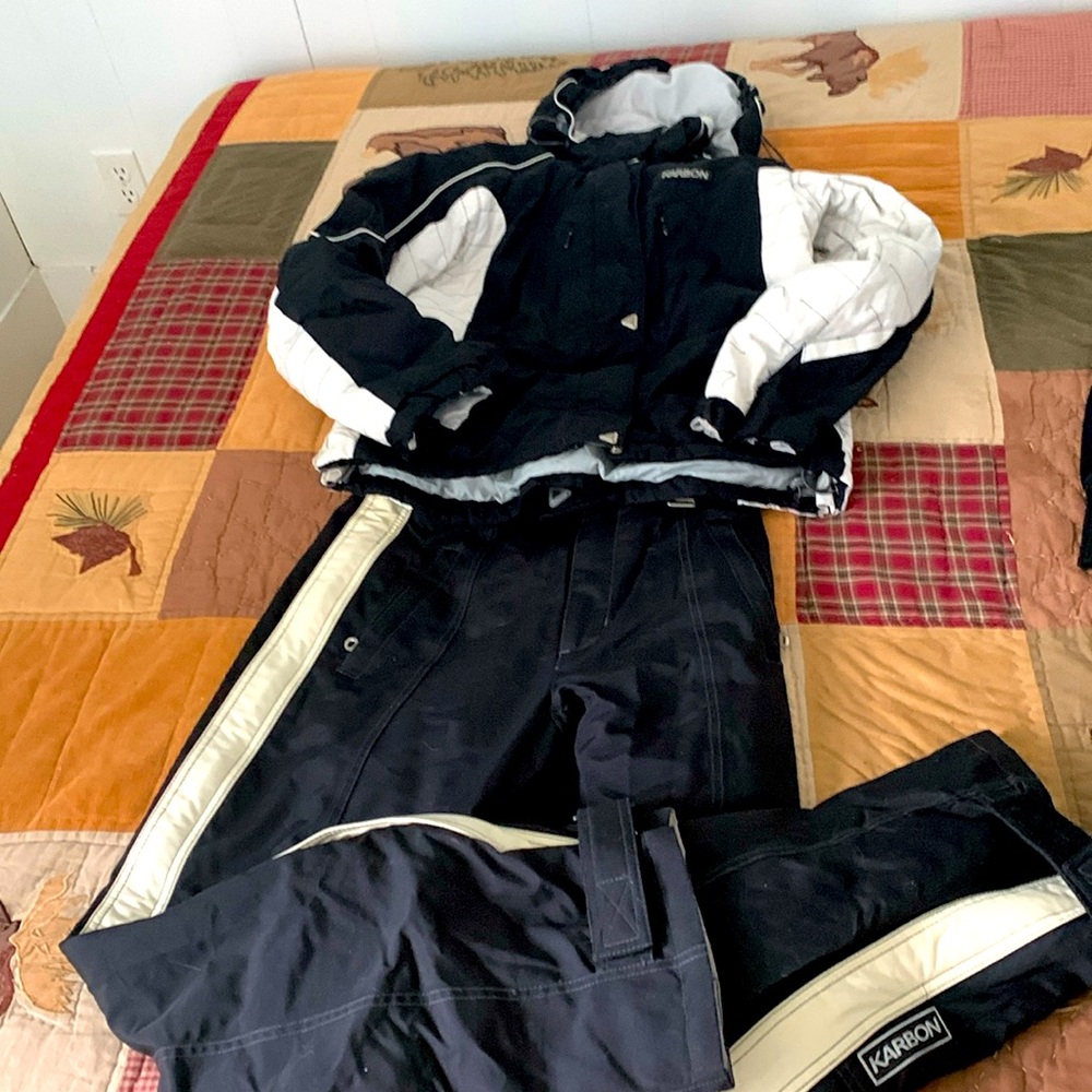 Carbon Coat & Snowpants Women size 8